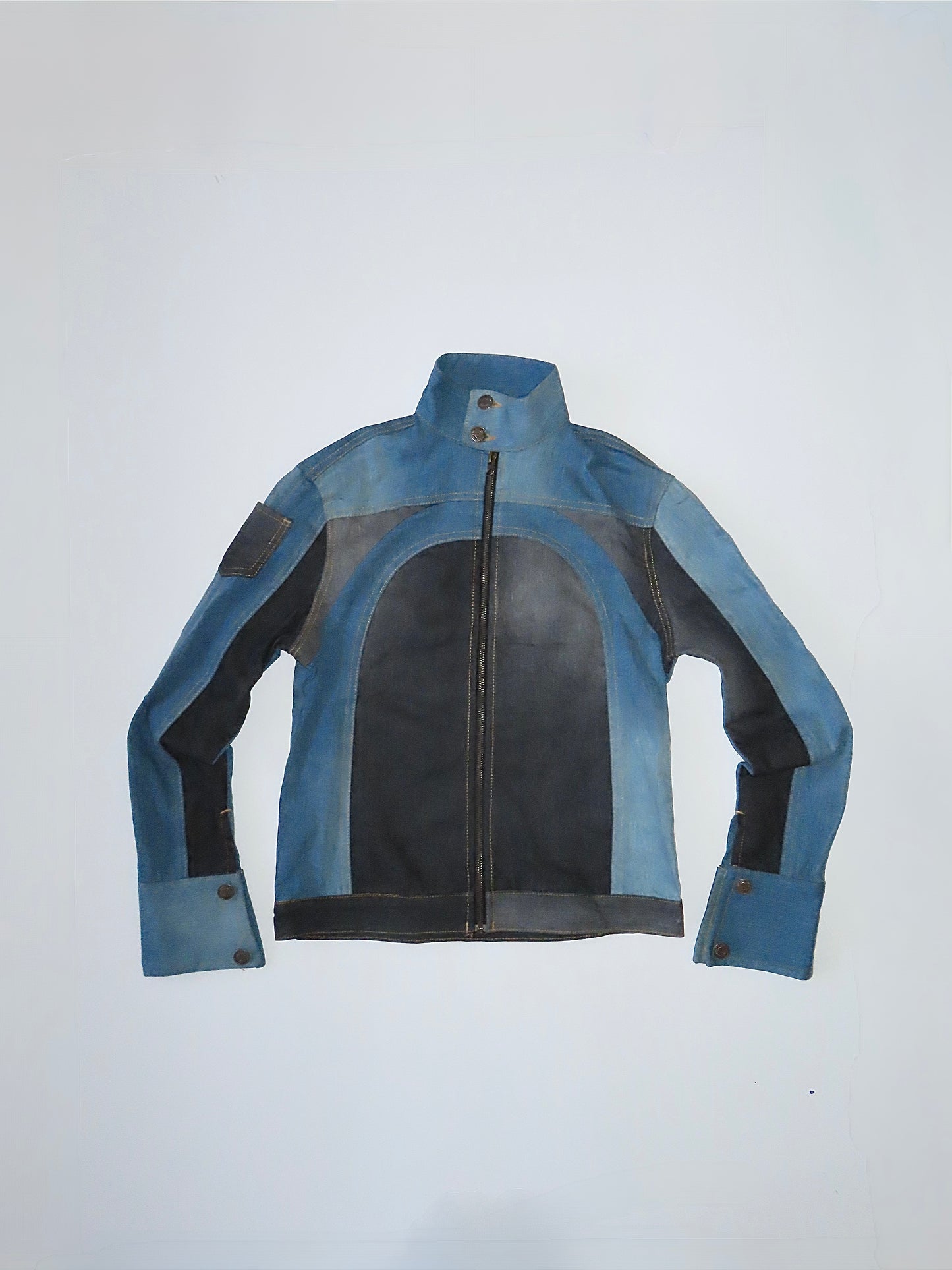 DENIM REWORK JACKET #5 / SMALL