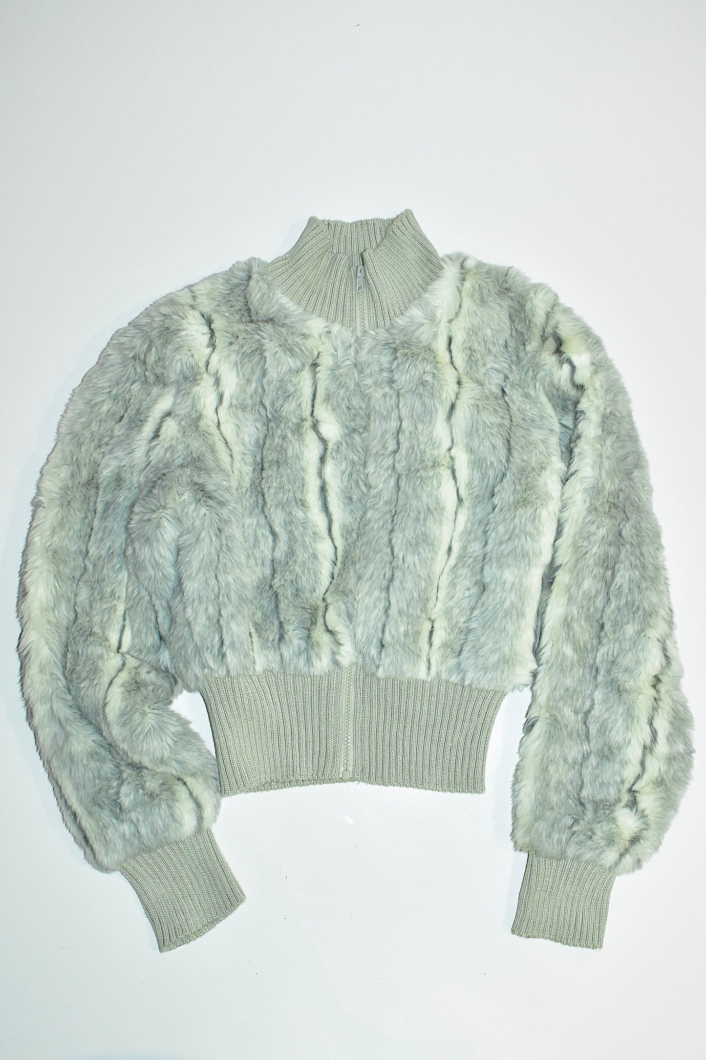 RAVE FAUX FUR JACKET / SMALL