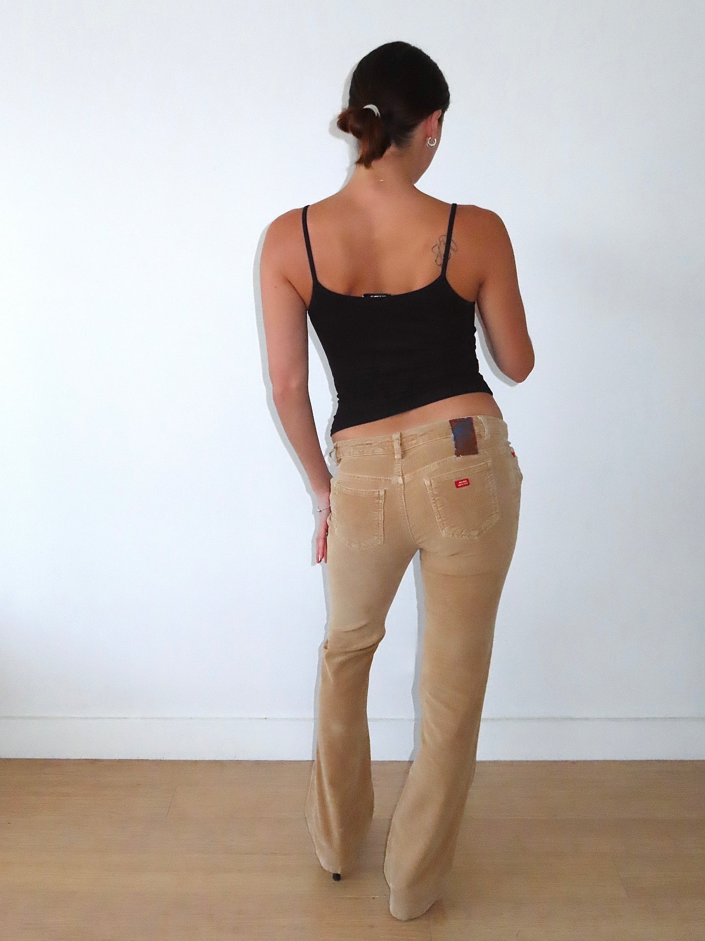 MISS SIXTY EXTRA LOW TY CORDUROY PANTS / SIZE 25