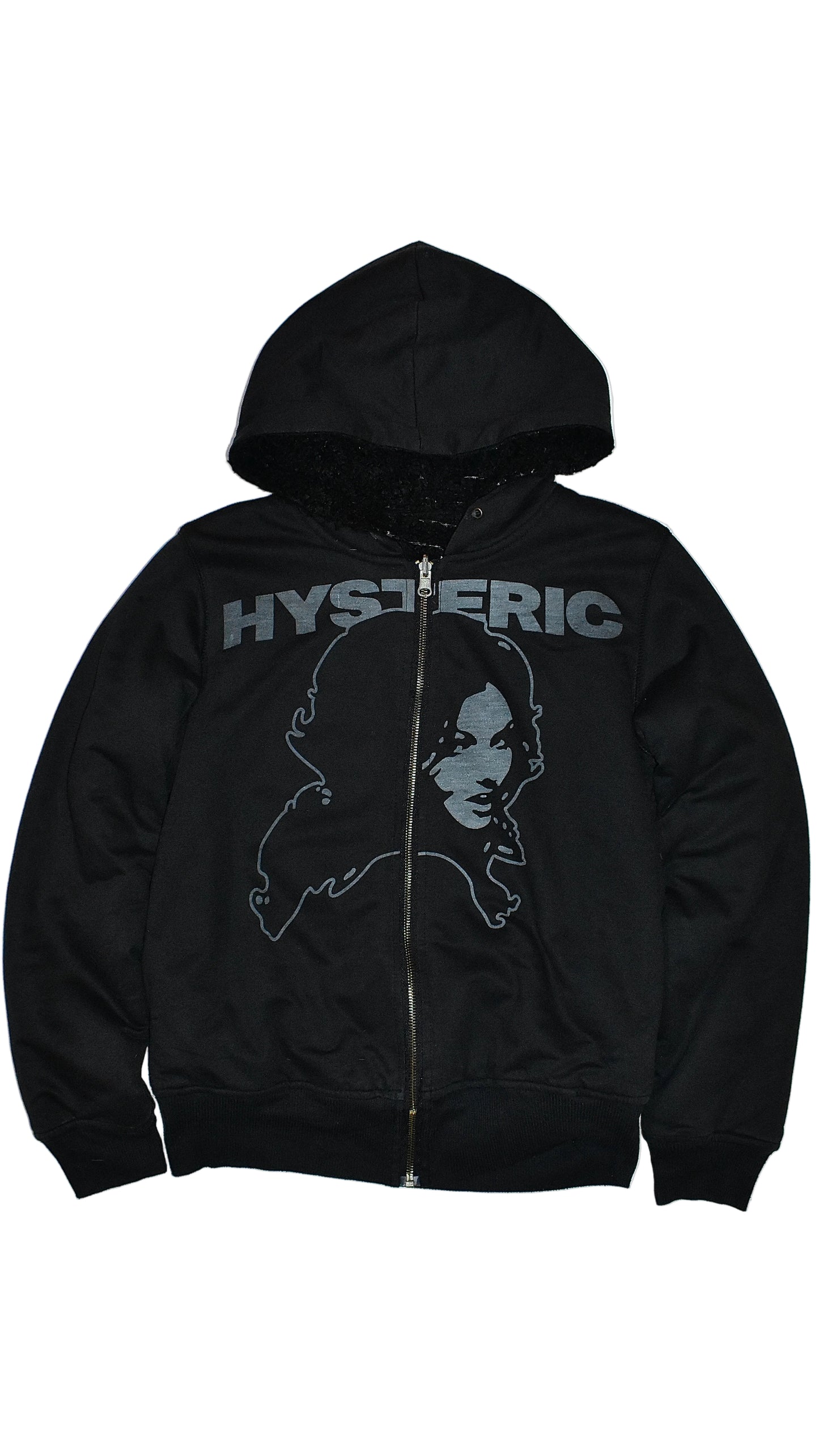 HYSTERIC GLAMOUR REVERSIBLE HOODIE / EST. M