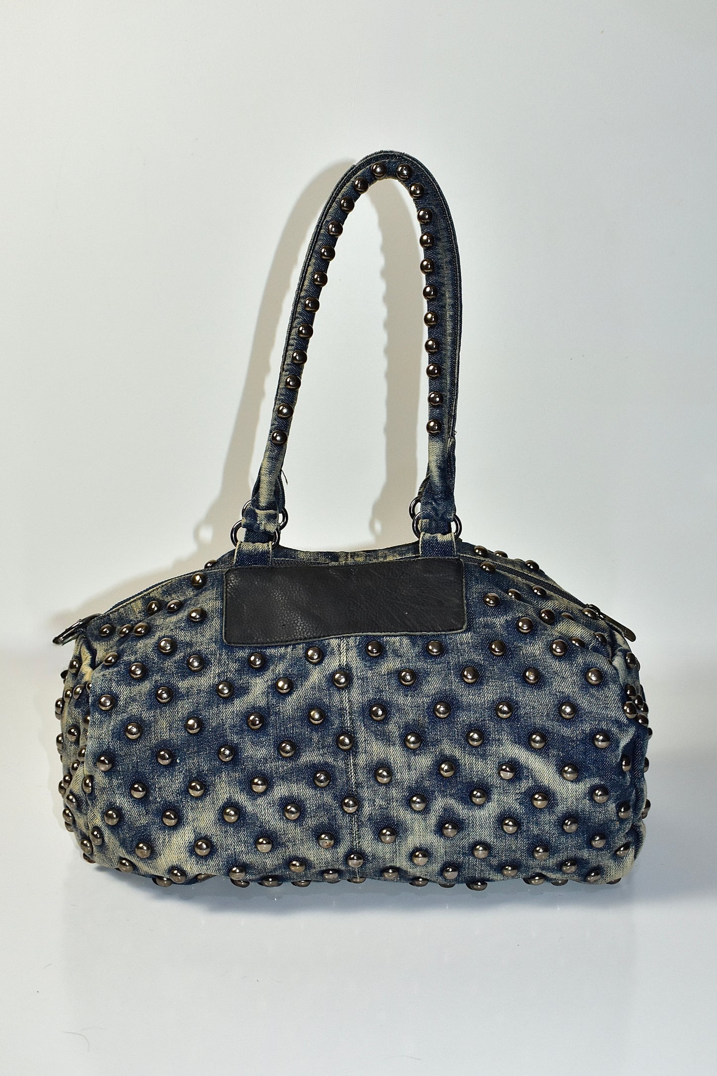 MISS SIXTY STUDDED DENIM BAG