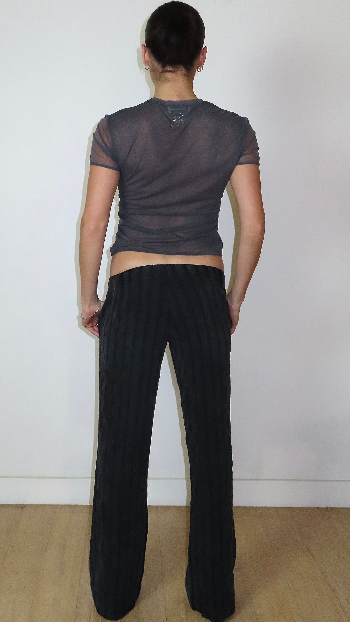 BLUMARINE DIAMENTE ANGEL WING BABY TEE/ IT 42