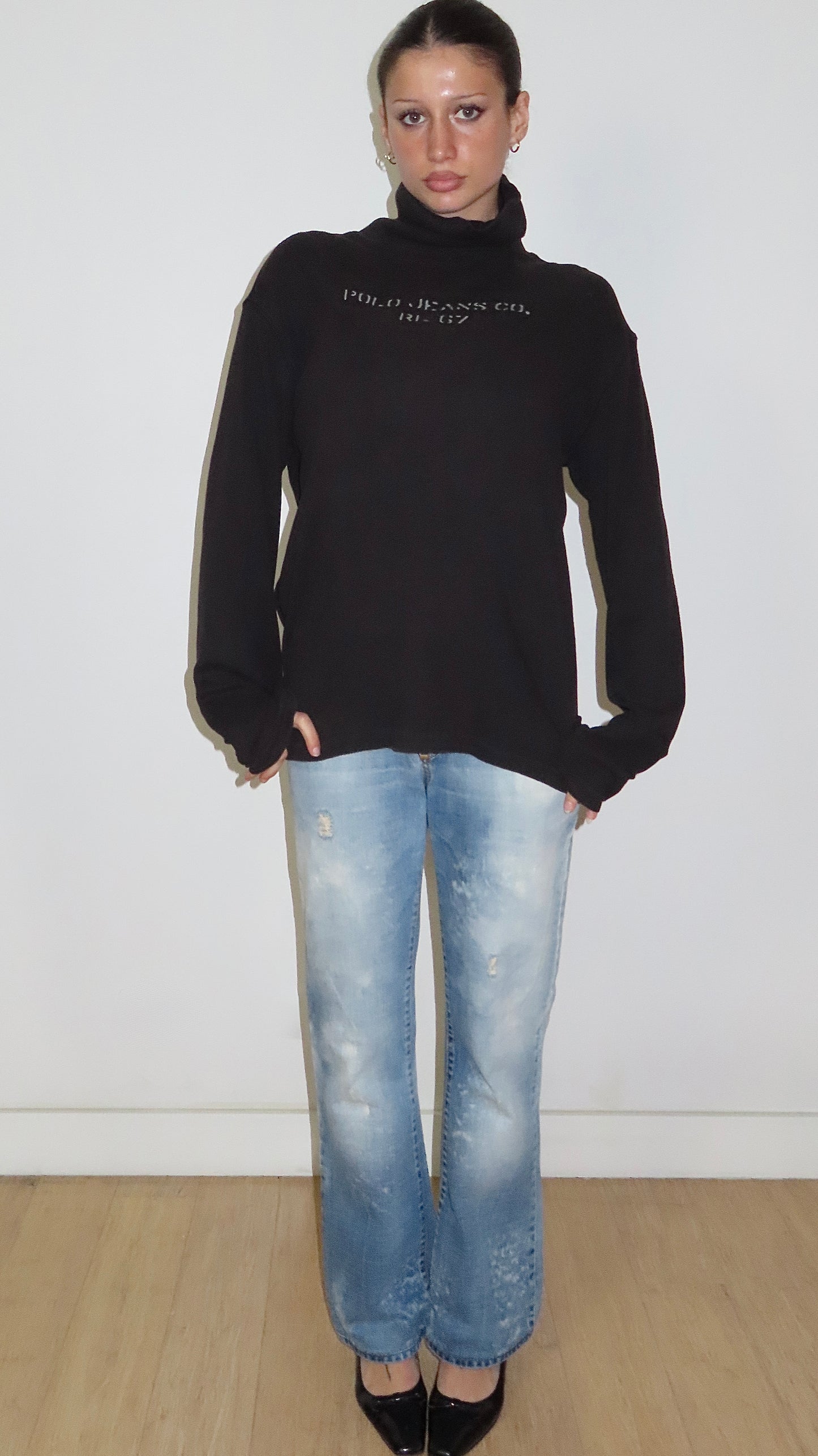 POLO JEANS TURTLENECK / MEDIUM