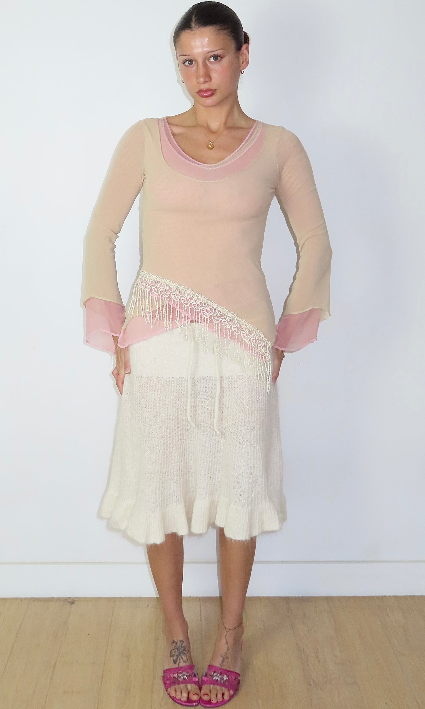 MESH FAIRY LONG SLEEVE / EST. SMALL