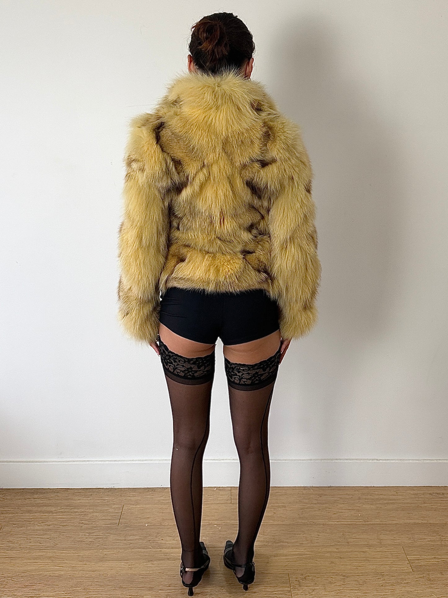 TOMBOY FOX FUR JACKET / KOREAN 85