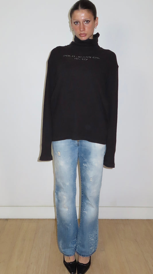POLO JEANS TURTLENECK / MEDIUM