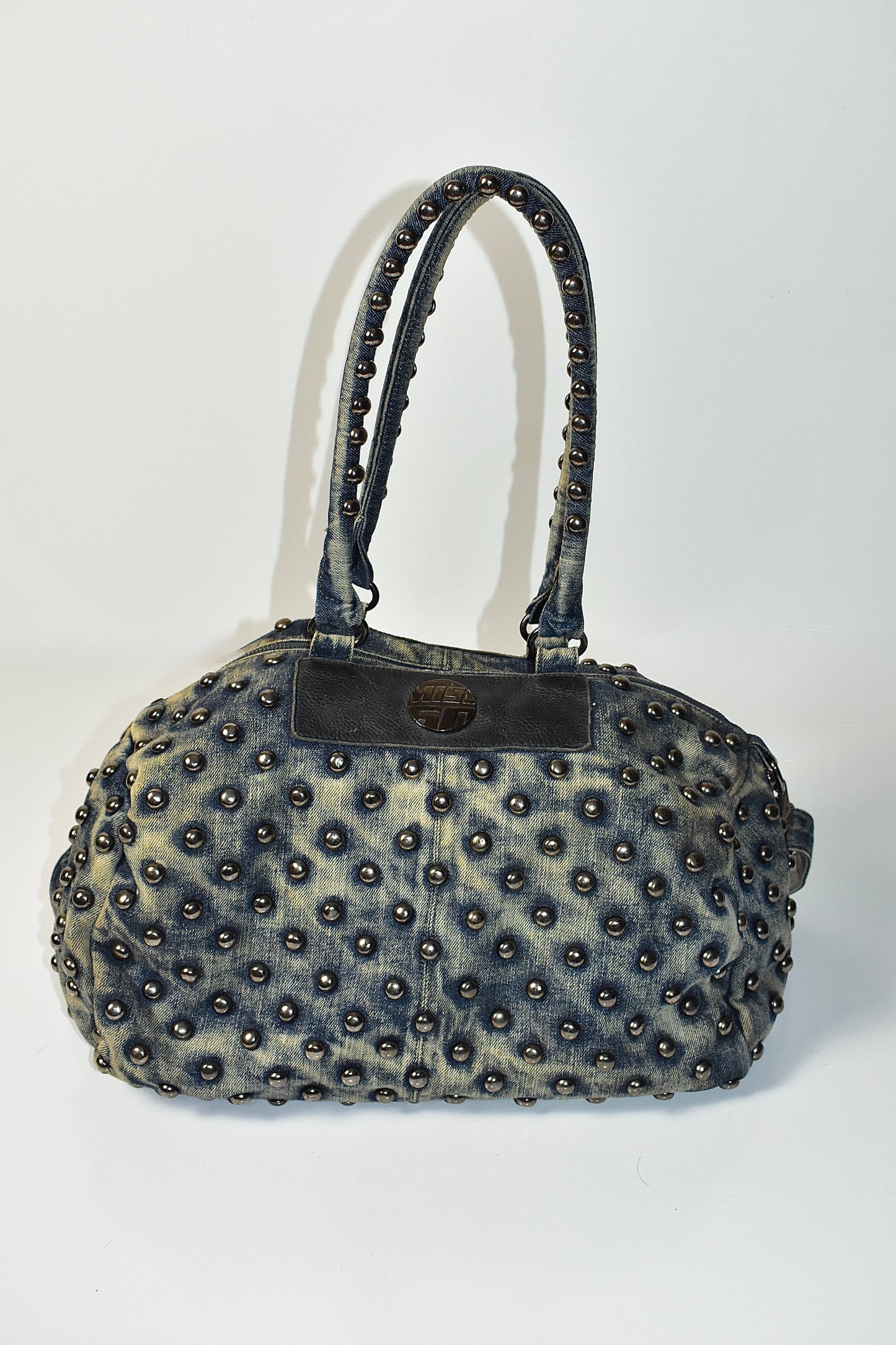 MISS SIXTY STUDDED DENIM BAG