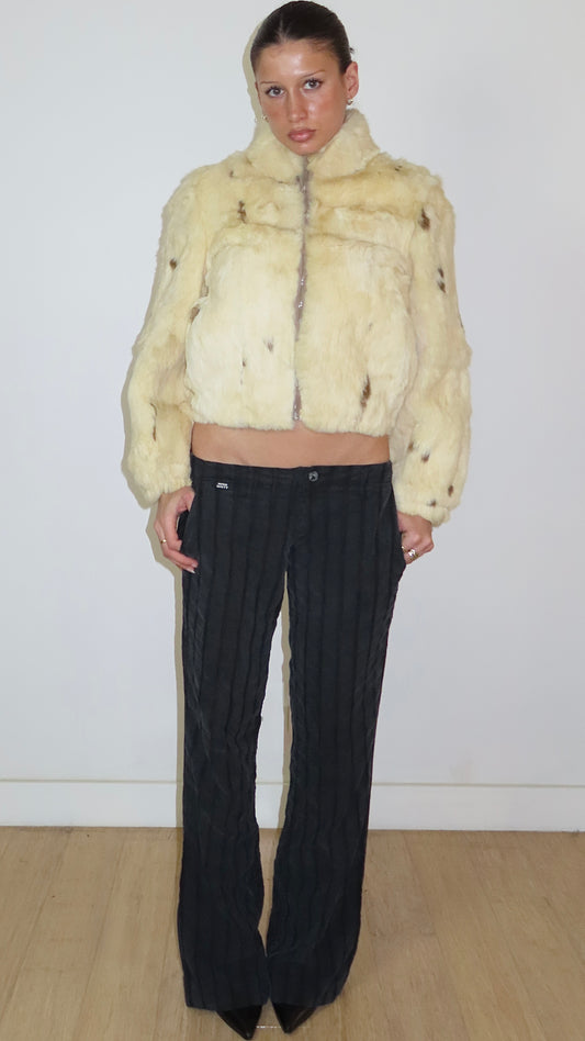 DINO RICCO RABBIT FUR JACKET / MEDIUM