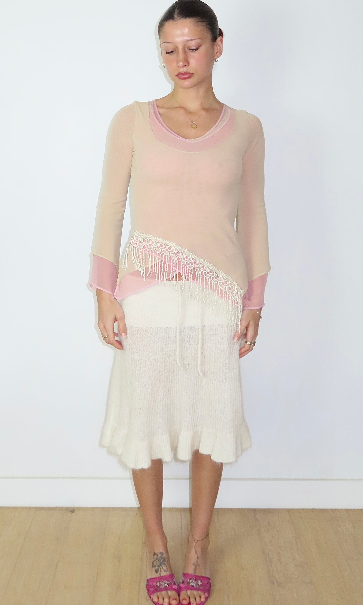 MESH FAIRY LONG SLEEVE / EST. SMALL