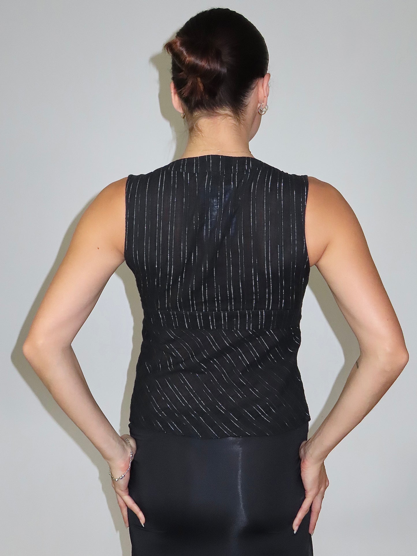 ESPRIT WRAP BUST TANK TOP / UK 8