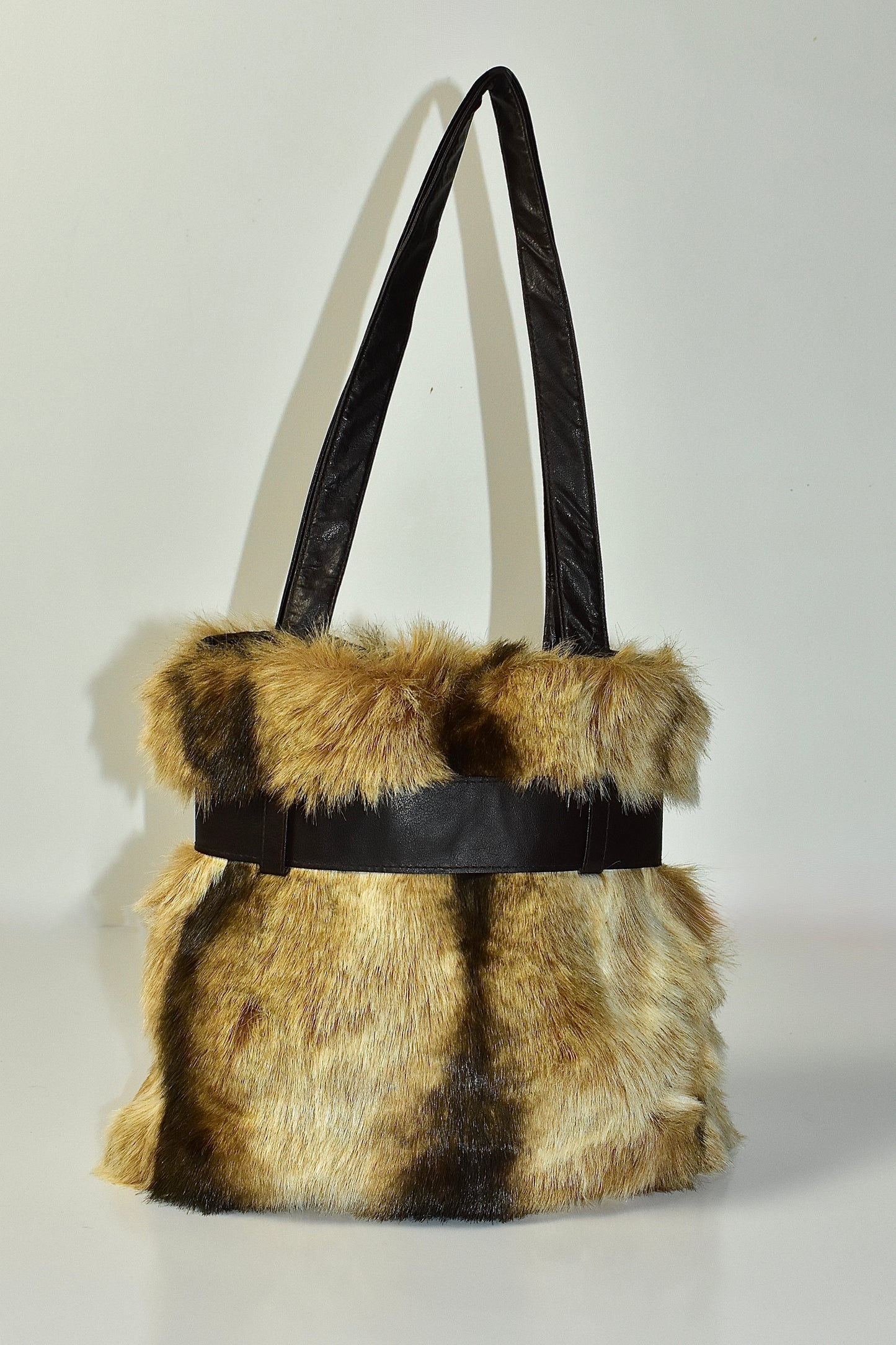 MISS SIXTY FAUX FUR HANDBAG