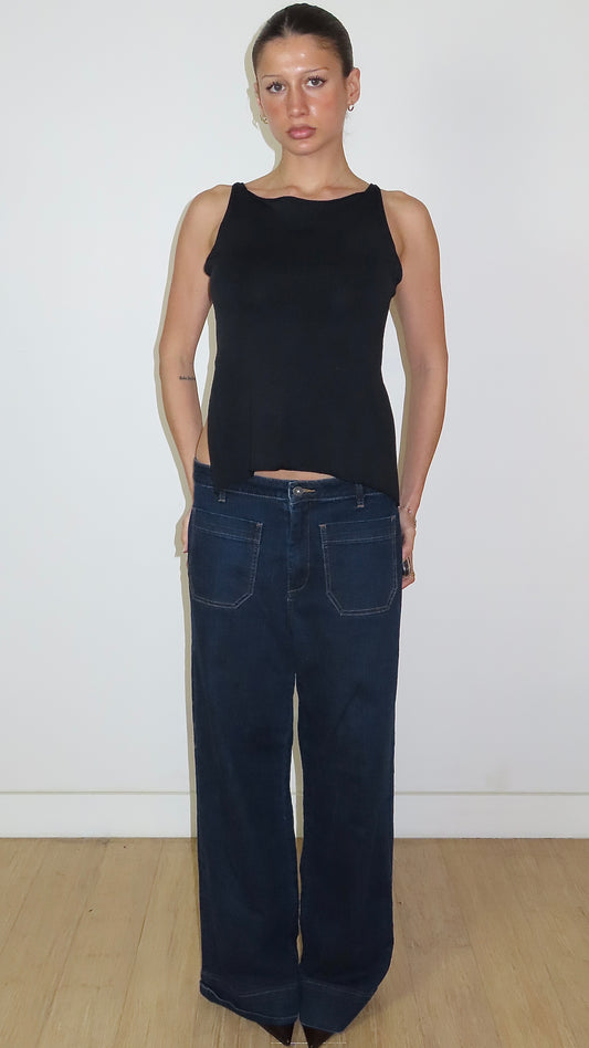 DKNY OPEN BACK TANK / MEDIUM