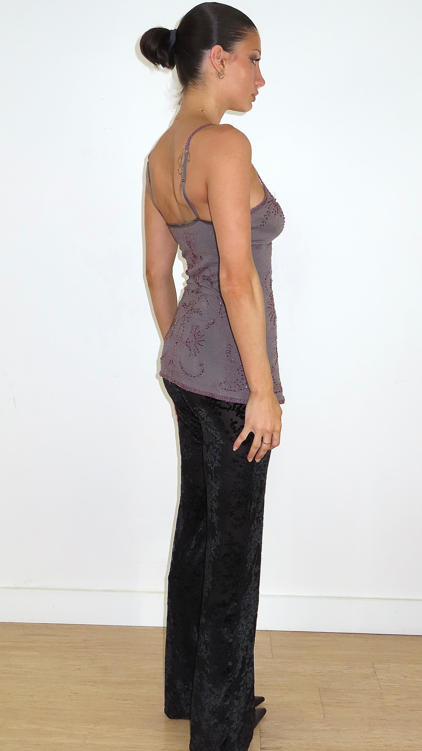 EZRA FITCH BEADED CAMISOLE / M