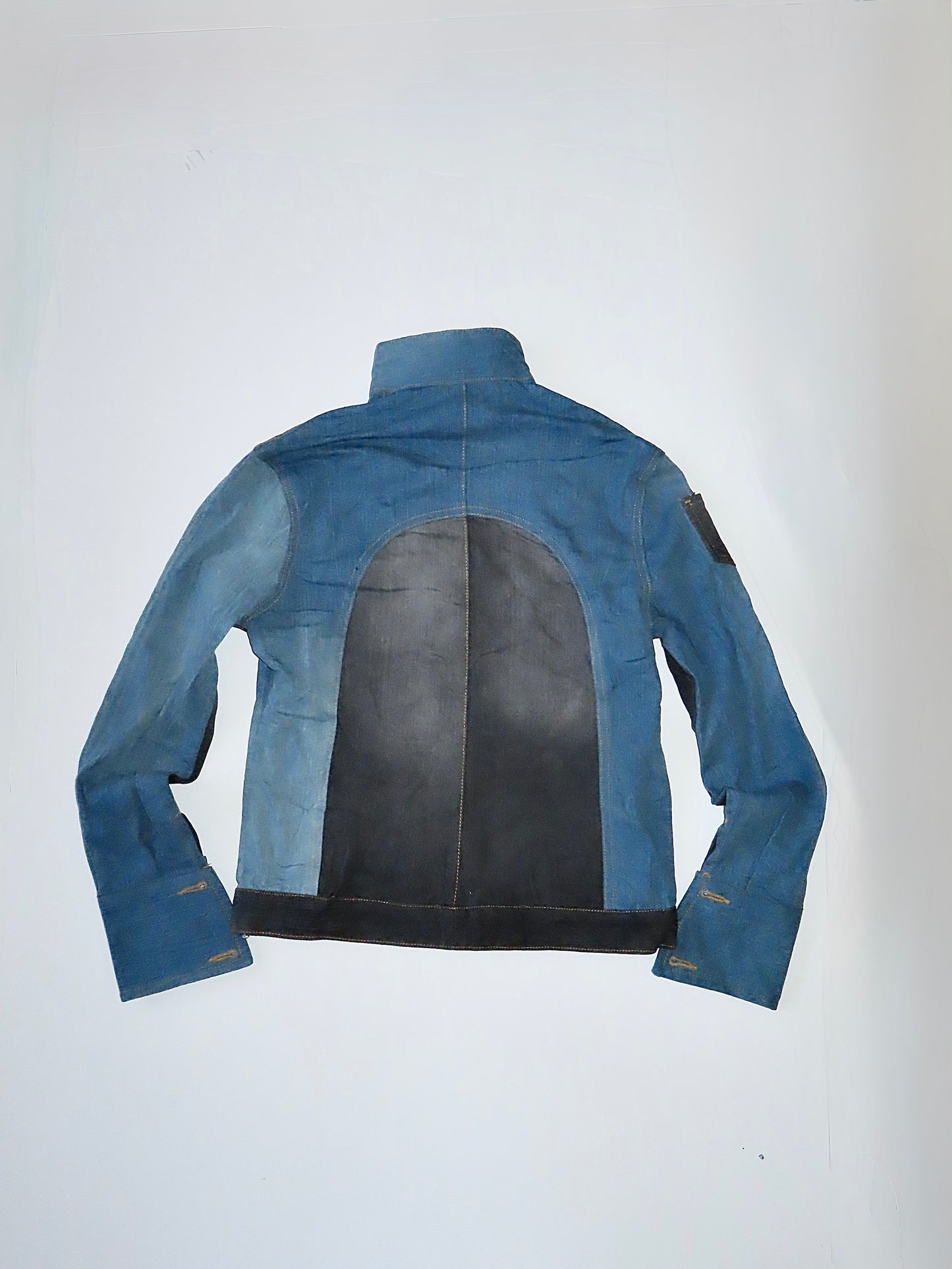 DENIM REWORK JACKET #5 / SMALL
