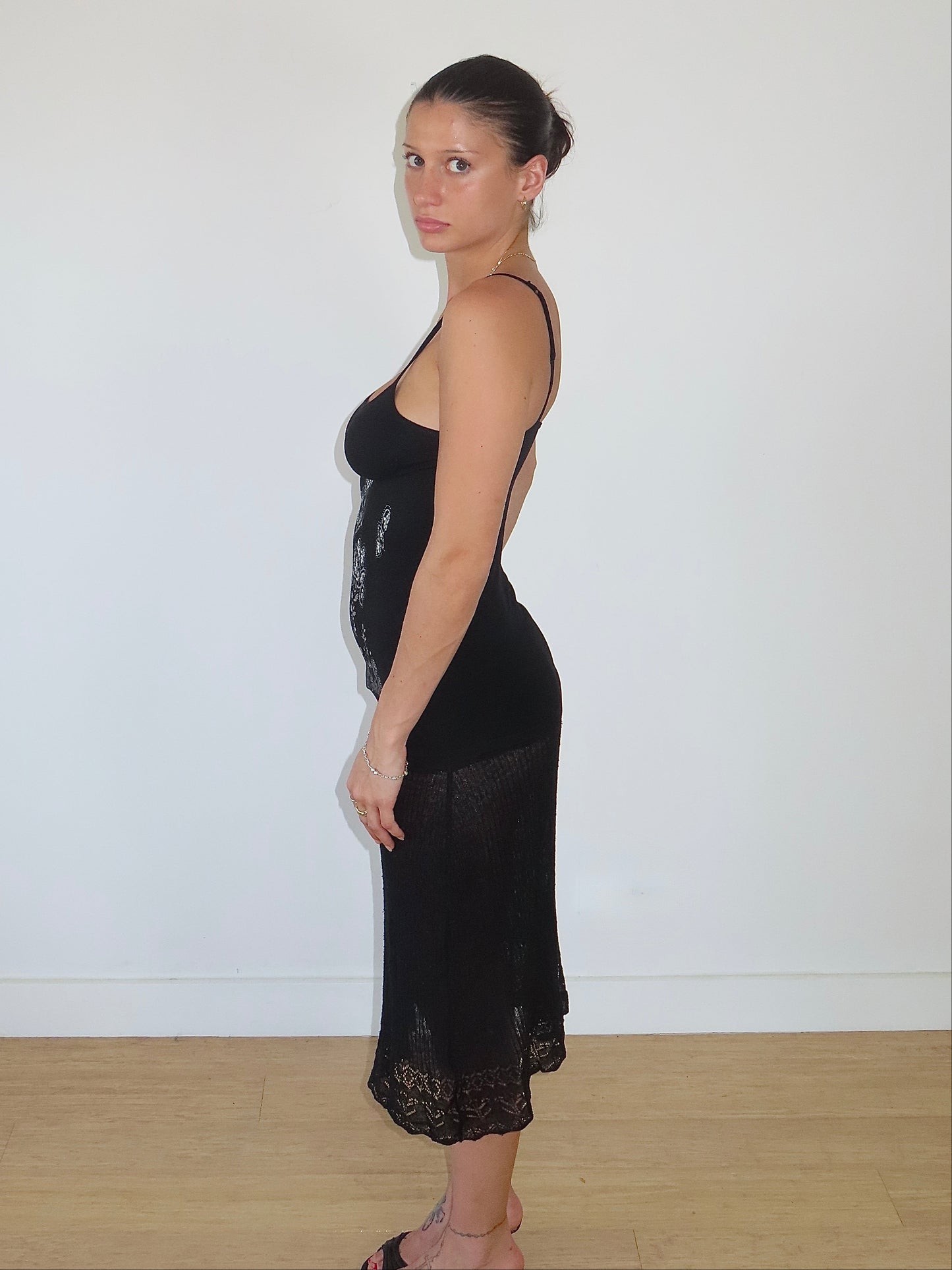 CONNECTION BUTTERFLY SEQUIN SINGLET / ESTIMATED SMALL