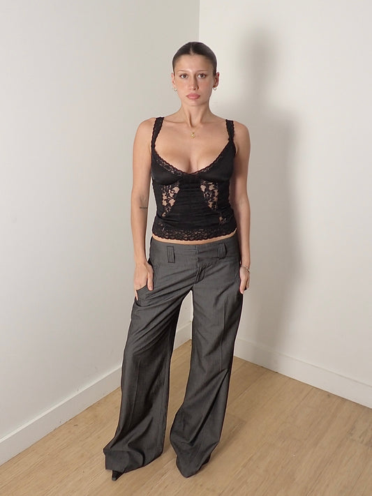 BILLY BLUES TAILORED WIDE LEG TROUSERS / 8